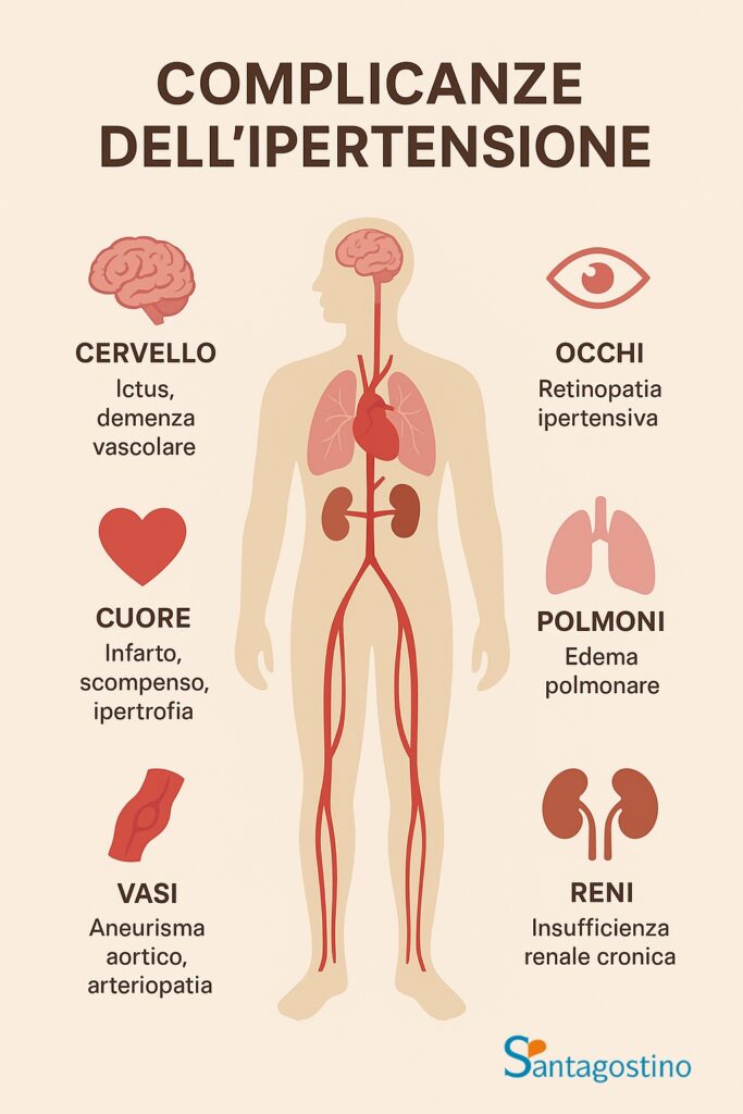 complicanze ipertensione santagostino monza